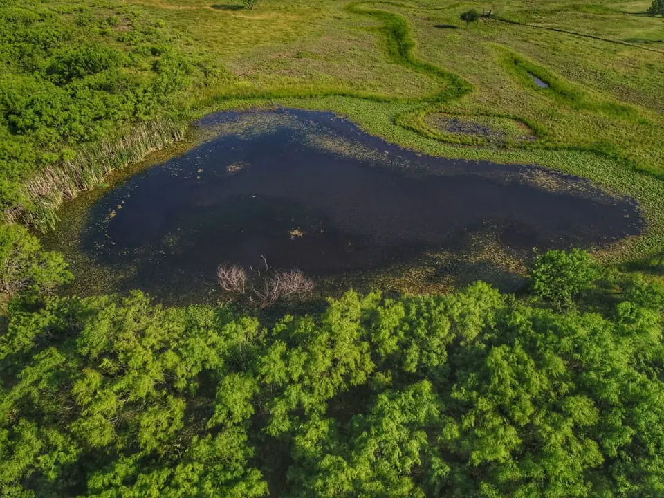 Overview of 23 acre ranch in Archer County, Texas