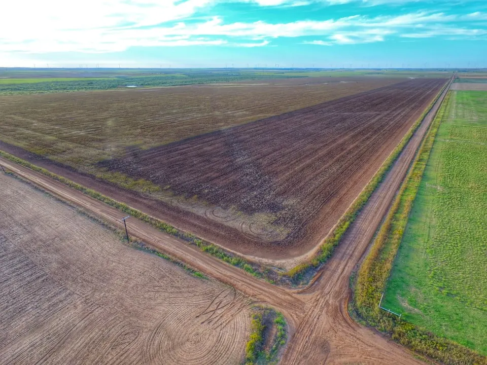Overview of 273 acre farm in Wilbarger County, Texas