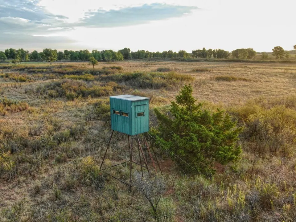 Overview of 287 acre hunting land in Wilbarger County, Texas