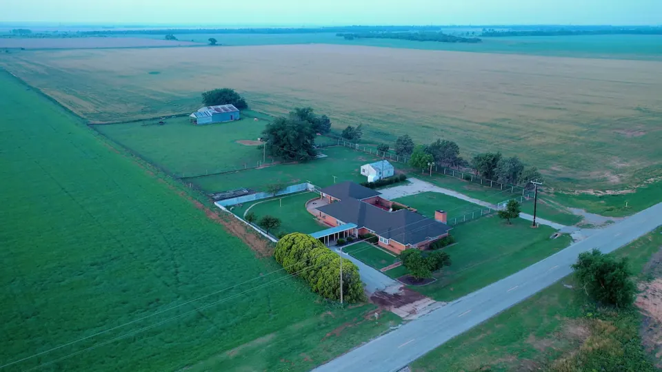 Overview of 3 acre ranch in Wilbarger County, Texas