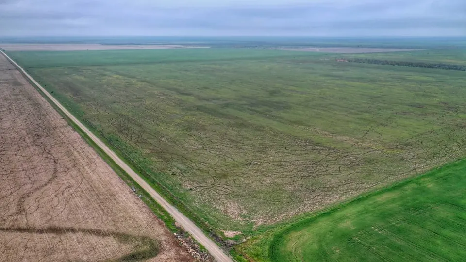 Overview of 319.9 acre farm in Foard County, Texas