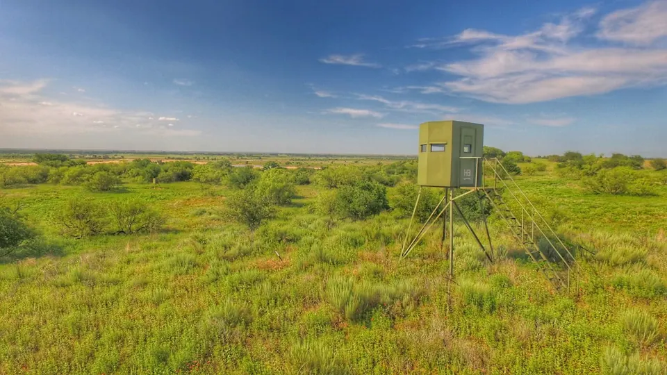 Overview of 290 acre hunting land in Wilbarger County, Texas