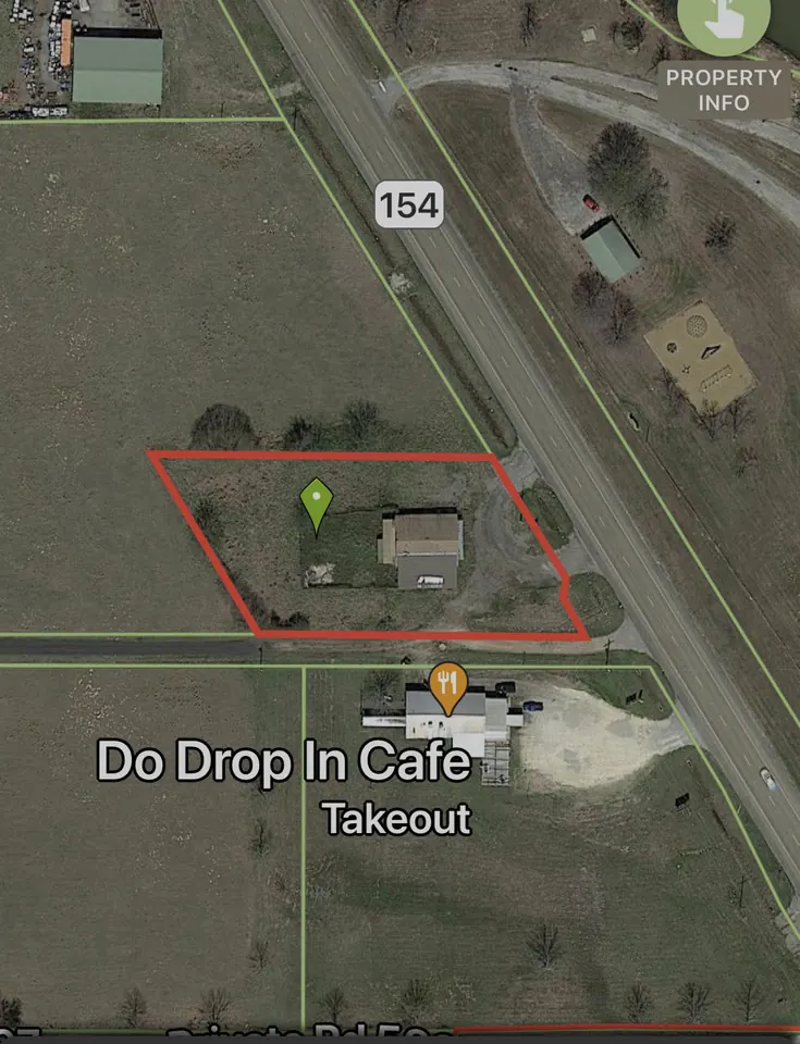 Overview of 1 acre ranch in Wood County, Texas