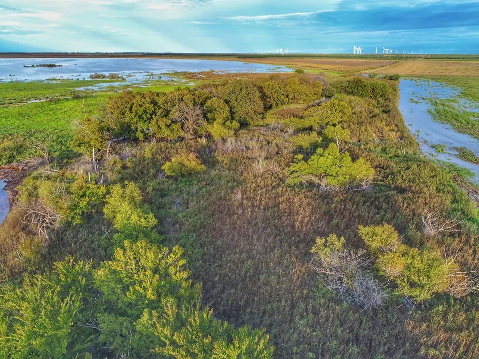Overview of 417 acre hunting land in Knox County, Texas