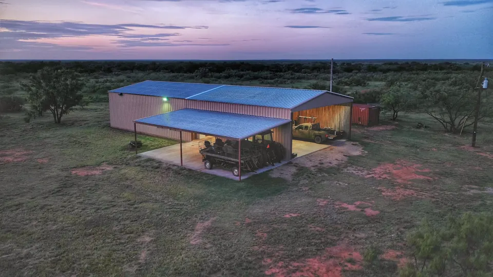 Overview of 640 acre hunting land in Foard County, Texas
