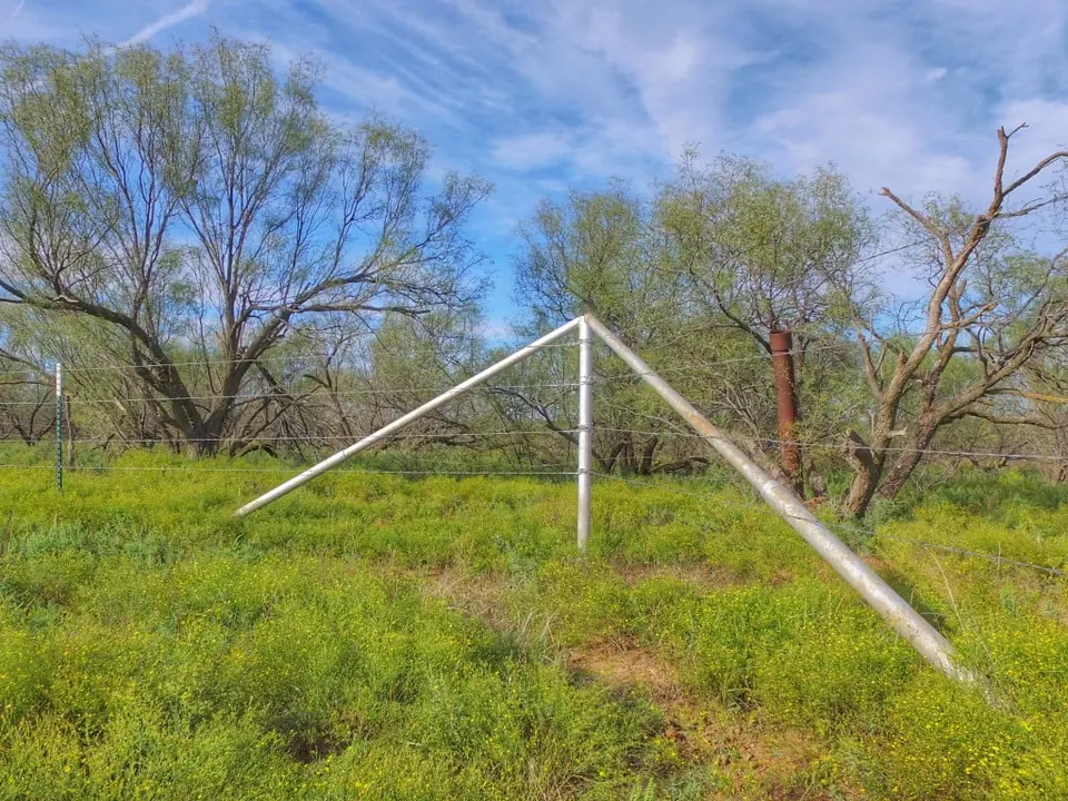 Overview of 640 acre farm in Wilbarger County, Texas