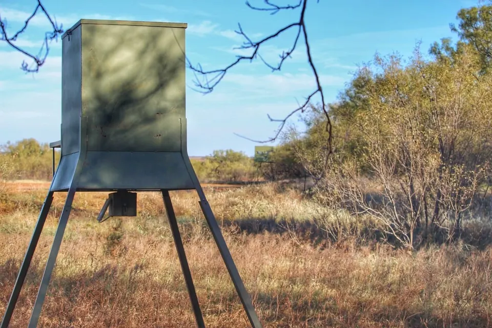 Overview of 668 acre ranch in Baylor County, Texas