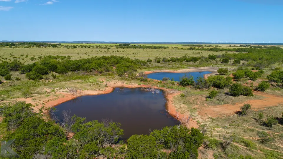 Overview of 68 acre hunting land in Taylor County, Texas