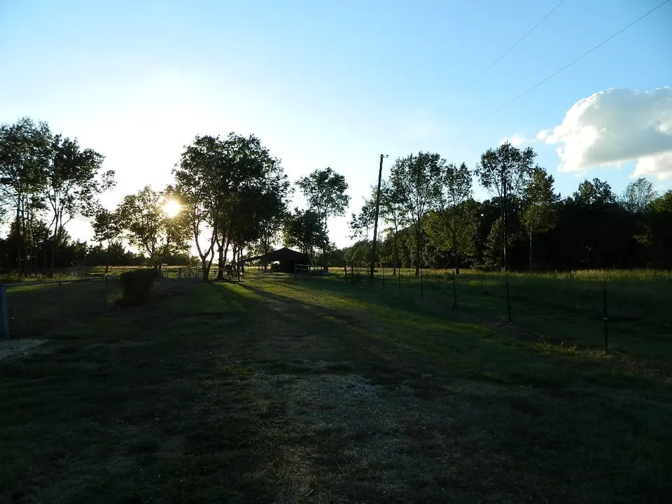 Overview of 7.75 acre ranch in Red River County, Texas