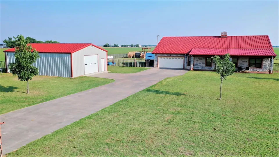 Overview of 1.5 acre ranch in Wilbarger County, Texas