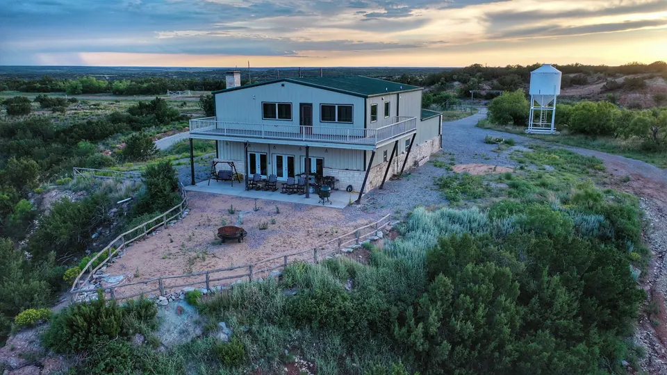 Overview of 955 acre hunting land in Cottle County, Texas
