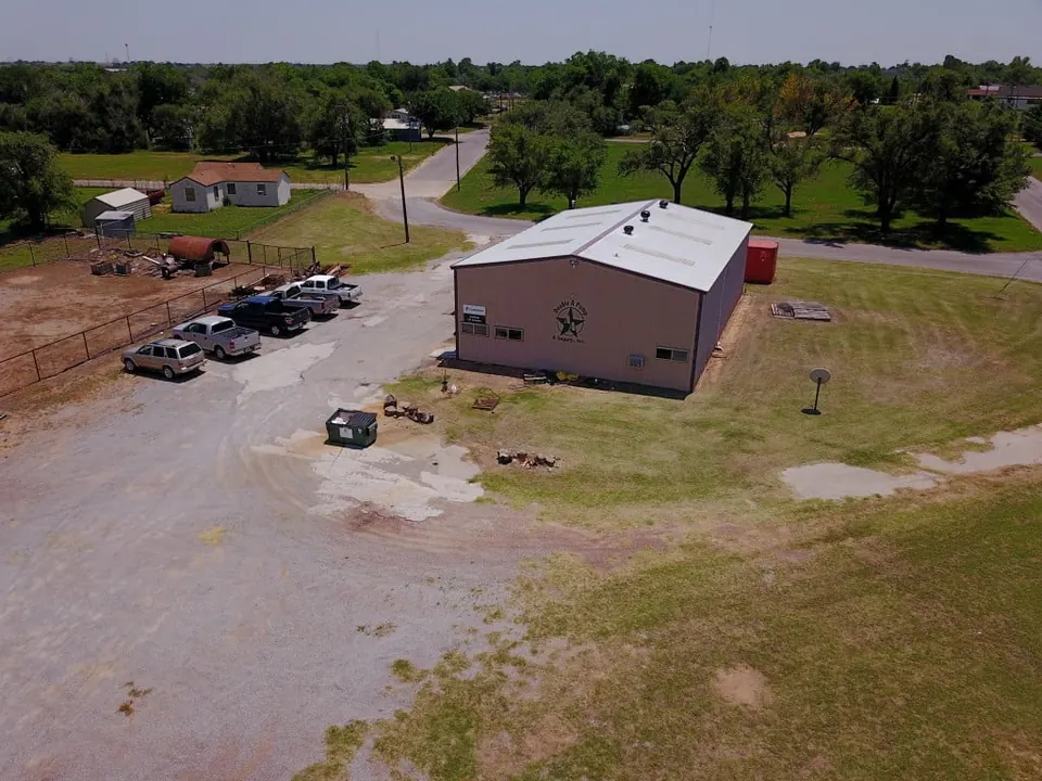 Overview of ranch in Wilbarger County, Texas