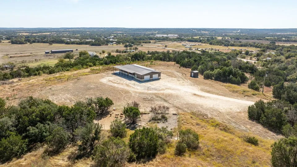 Overview of 23 acre hunting land in Erath County, Texas