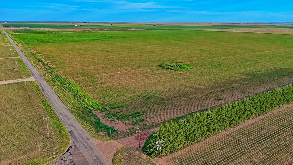 Vast, rectangular farm field in Hockley County, Texas, showi, 516 acres in Hockley County, 516.70 acres in Hockley County, TX