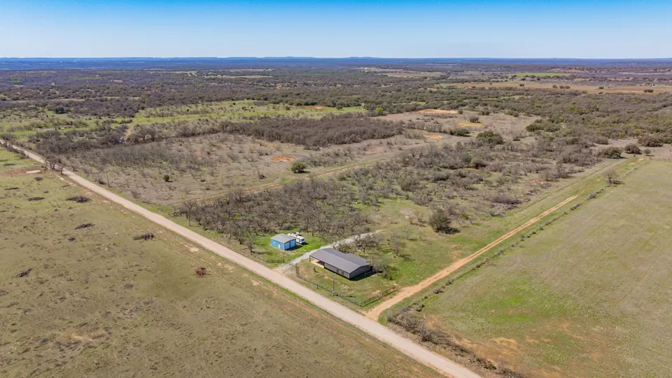 Property view on the Gorman, TX recreational property showing key features and surrounding land.