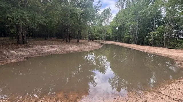 Property view on the TX ranch property showing key features and surrounding land.