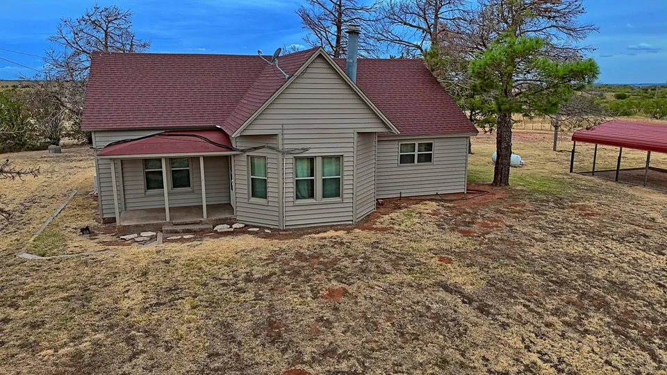 Overview of 120 acre ranch in Foard County, Texas