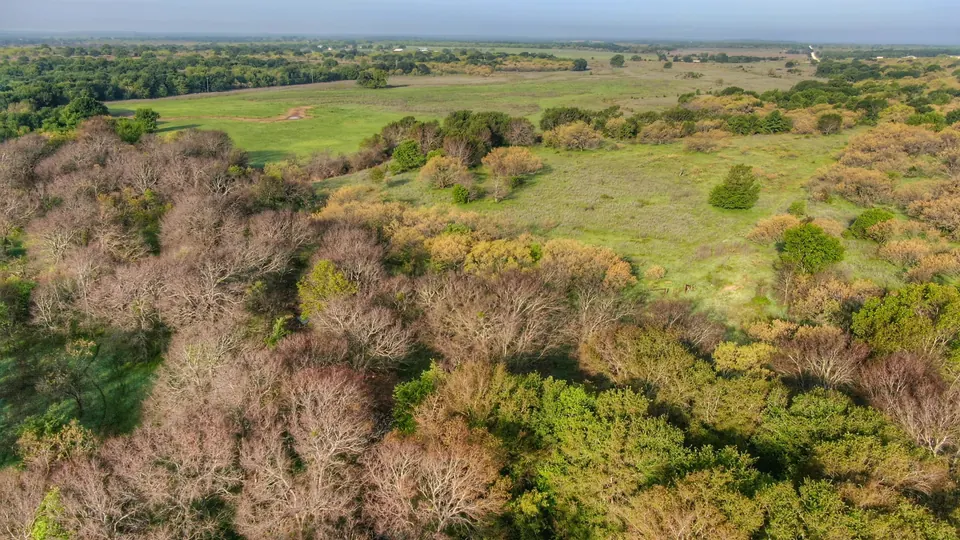 Overview of 1,203 acre farm in Young County, Texas
